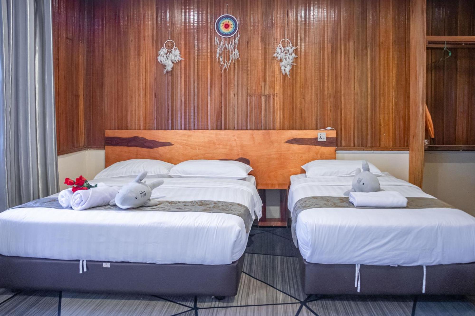 Timba Garden Free Town And Jetty Transport Hotel Semporna Ngoại thất bức ảnh
